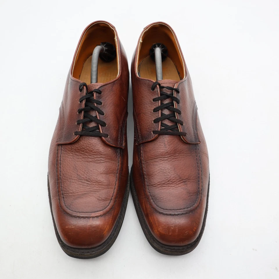 Red Wing Postman Herren Größe 13 D Mokassinnaht Braun Leder 9340 Hergestellt in den USA - Bild 2 von 4