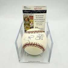 Stephen Drew & JD Drew Dual Autograph Official MLB Baseball JSA COA Auto Signed