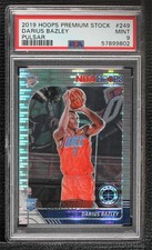 2019 NBA Hoops Premium Stock Box Set Pulsar Prizm Darius Bazley PSA 9 MINT 8d2