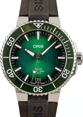 Oris Unisex Uhr Aquis Date Calib Ref. 01 400 7769 4157-07 4 22 74FC NEW FULL SET