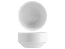 Stackable Cup Porcelain Merano White 12 Cm Home