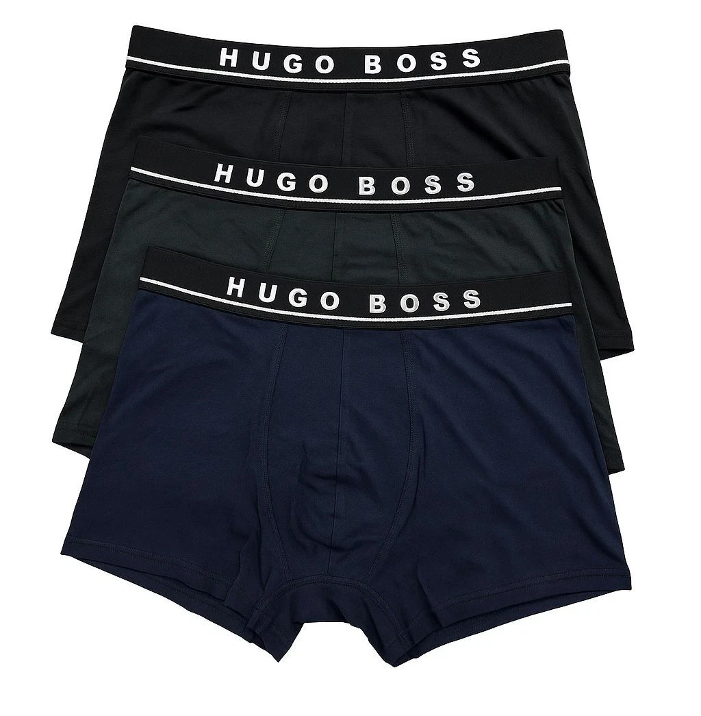 Trunks Hugo Boss Woven Boxer 3-Pack Blue (50480034-403