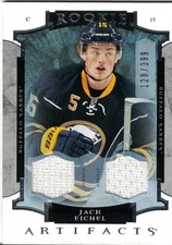 2015-16 UD Artifacts ~ FROZEN ARTIFACTS SWATCHES SIXES TUNDRA TRIOS  ~ You Pick