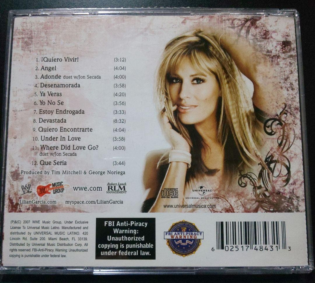洋楽 WWE/Lilian Garcia/ Quiero Vivir  CD Wwe/Lilian Garcia/ Quiero Vivir Cd | eBay