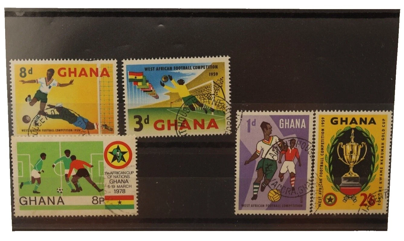 Sellos de Ghana Individual