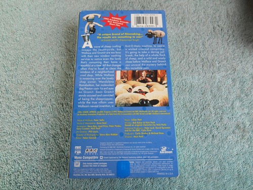 Wallace & Gromit Gift Set (VHS, 1996, 3-Tape Set) BBC VIDEO - Imagen 15 de 18