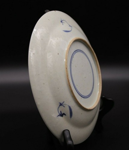 Chinese Antique Blue and White Porcelain Plate with Landscape - Picture 6 of 8