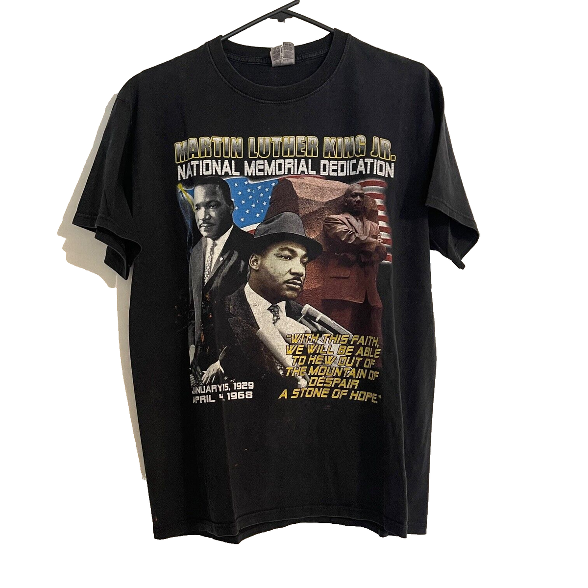 Vintage MLK Martin Luther King Jr I Have a Dream T-Shirt Double