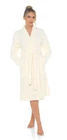 Womens Luxury Teddy Bear Fleece Long Cardigan Robe + Belt Ladies Dressing Gown