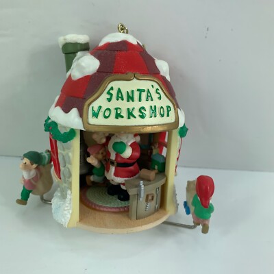 Mistletoe Magic Solar Motion Ornament Matrix Industries Santa's Workshop 1995