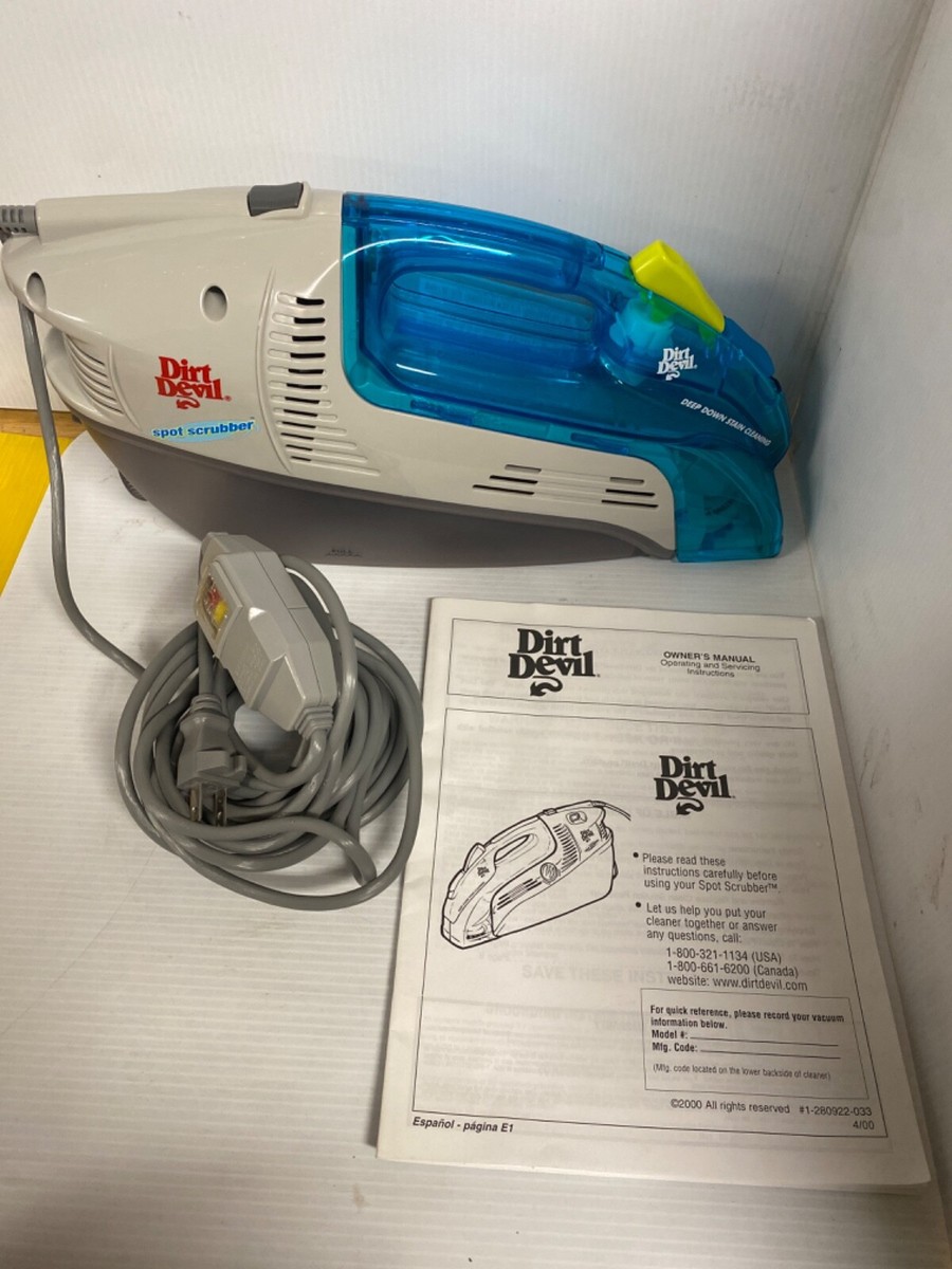 Dirt Devil Spot Scrubber Carpet SE 2800 Shampooer Cleaner Vacuum