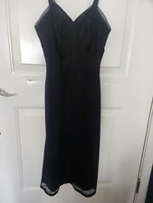 vintage silk slip dress small