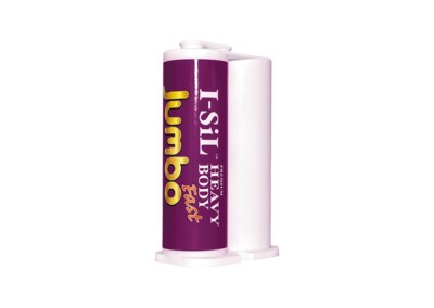 I-Sil Jumbo Heavy Body FAST SET Impression Material 10 X 120ml (for Vacu Mixer)