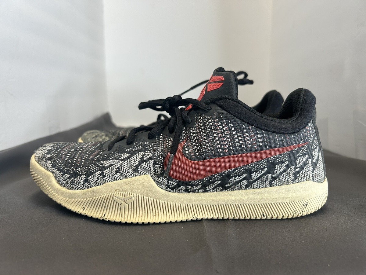 Nike Kobe Mamba Rage Black Crimson Mens 908972-060 Size 8.5
