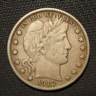 1912 **D** BARBER HALF DOLLAR ***NICE COIN!***  FREE SHIPPING! X8423