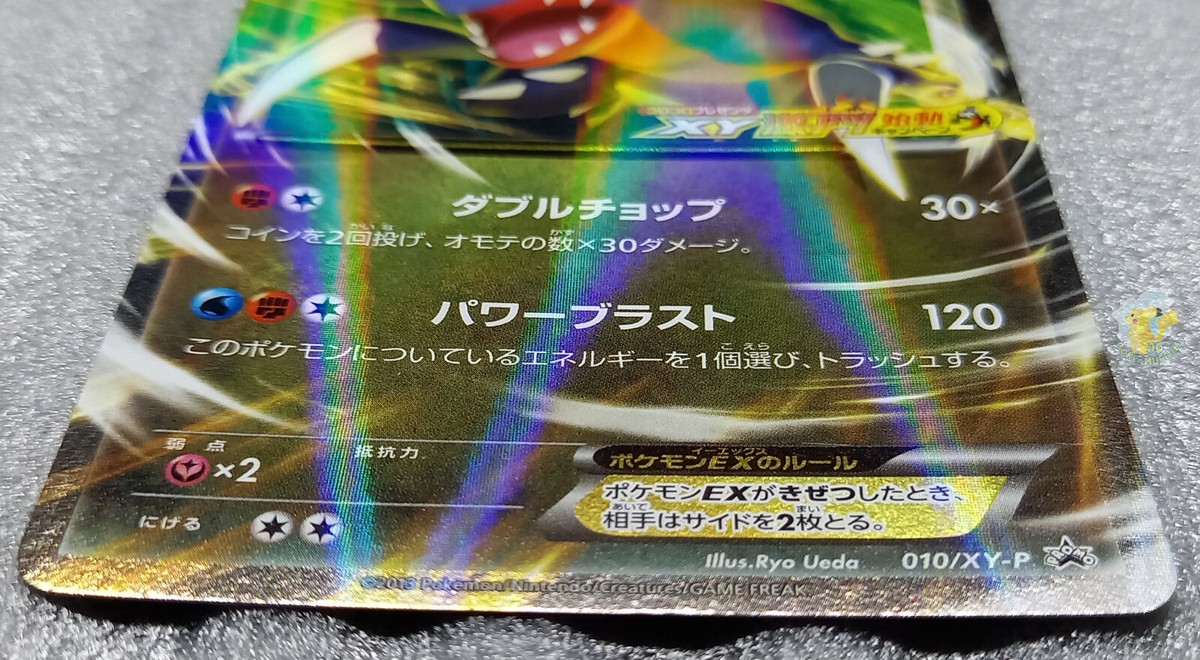 Pokemon 2013 Japanese CoroCoro Promo - Garchomp EX 010/XY-P