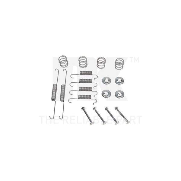 ZubehöRsatz, Bremsbacken Nk 7947570 FüR Audi Seat Skoda Vw, Hinterachse-image