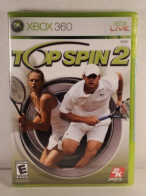 Top Spin 2 - Microsoft Xbox 360 - Brand New Factory Sealed