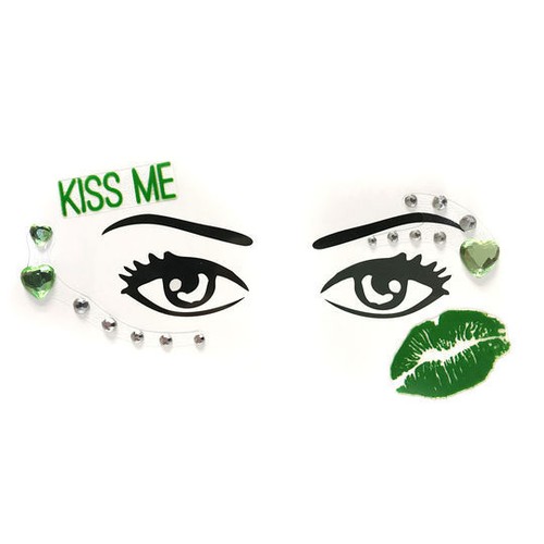 IMAGIN8 St. Patrick's Day Adhesive Face Decals - 1 pk - Picture 8 of 9