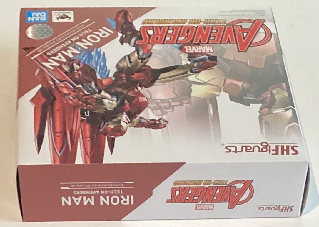 S.H.Figuarts Marvel Avengers Tech-On Avengers Iron Man Action Figure Bandai