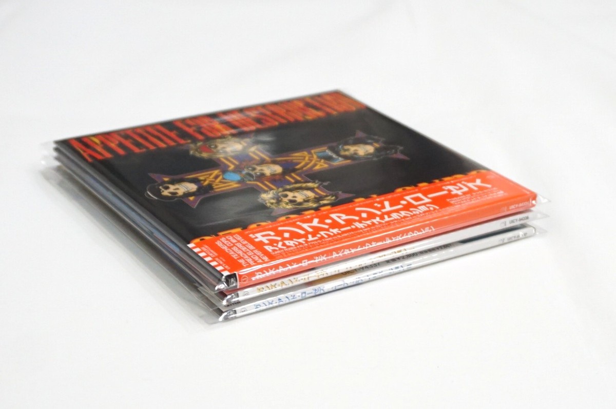 Y*】様 GUNS N' ROSES 3枚セット Guns N' Roses - Mini LP SHM-CD 3 Titles Set Replica Paper