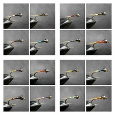 48 TUNGSTEN HEAD NYMPHS FOR FLY FISHING (16 MODELS)-SPANISH NYMPHS 87