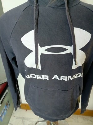 UNDER ARMOUR UA Men's Hoodie Pullover Fleece Sweatshirt | Pit:20.5, Length:23.5 - Image 1 of 4