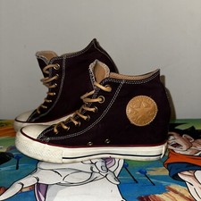 Converse Chuck Taylor Lux Hidden Wedge Purple Suede - Size 6 - CTAS