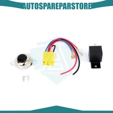12V Black Wolo Air Horn Wiring Kit For Motorcycle Boat Car Marine Horn