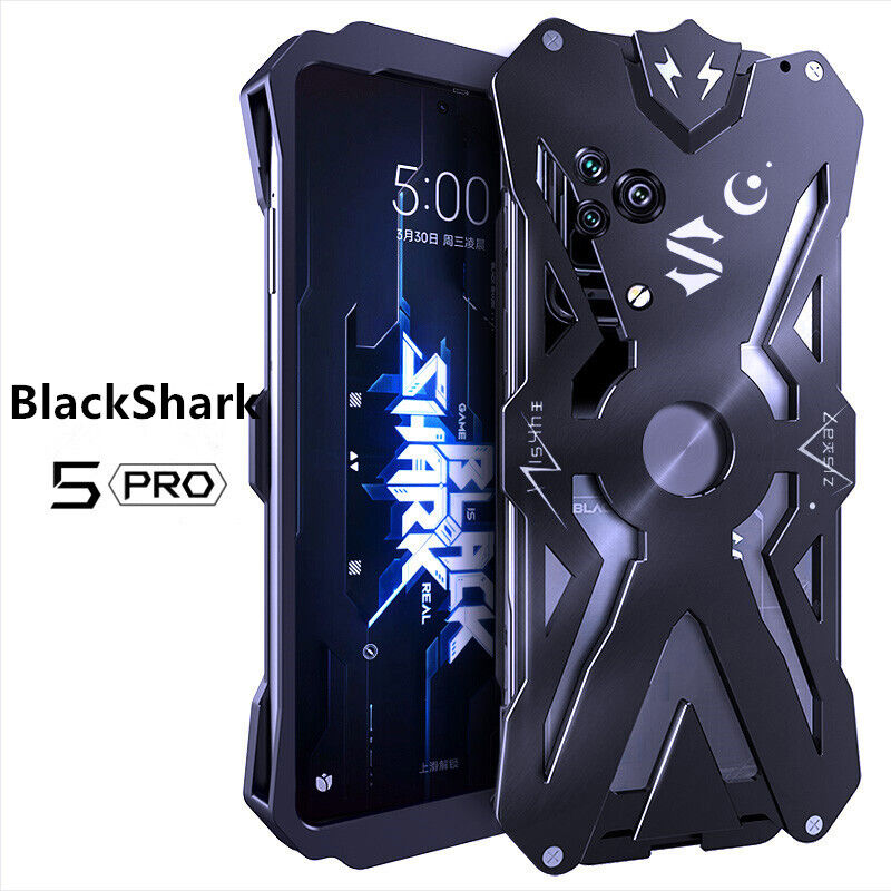 For Xiaomi Black Shark 5 / 5 Pro Powerful Shockproof Metal Armor Hard Back  Cover