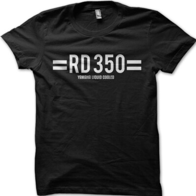RD350 Widow Maker Yamaha Motorrad Biker Retro Vintage bedrucktes T-Shirt 9044