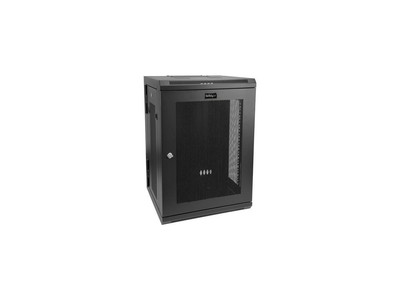 StarTech RK12WALHM Wall Mount Server Rack Cabinet - 12U Rack - 17'' Deep - Hinged