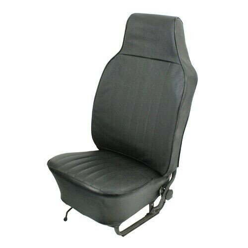 Cubierta de asiento de vinilo negra, juego delantero y trasero - VW Beetle 1968-69 EMPI 4638 - Imagen 2 de 2
