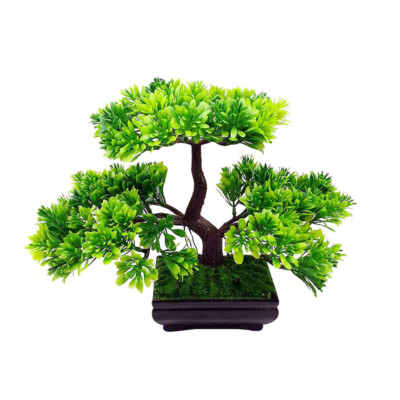 Artificial Guest-Greeting Pine Bonsai Mini Simulation Tree Plant Home Decor