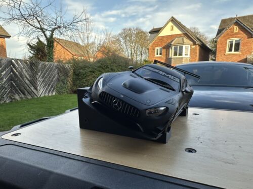 Single One Car Display Stand for 1:12 Diecast Model Cars i.e AUTOart Any Colour - Picture 4 of 8