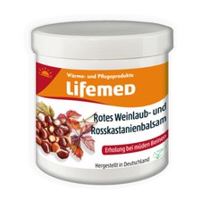 Rotes Weinlaub- und Rosskastanienbalsam 250 ml, 12 Stk, m&uuml;de Beine | Lifemed