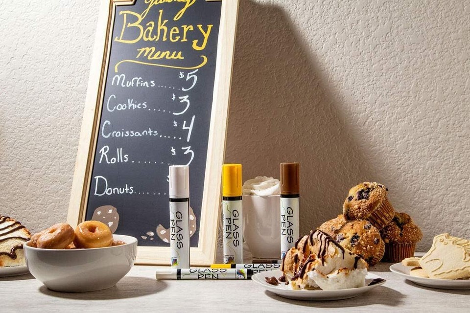 Glass Pen Window Marker Liquid Chalk Markers for 1 Count (Pack of 1