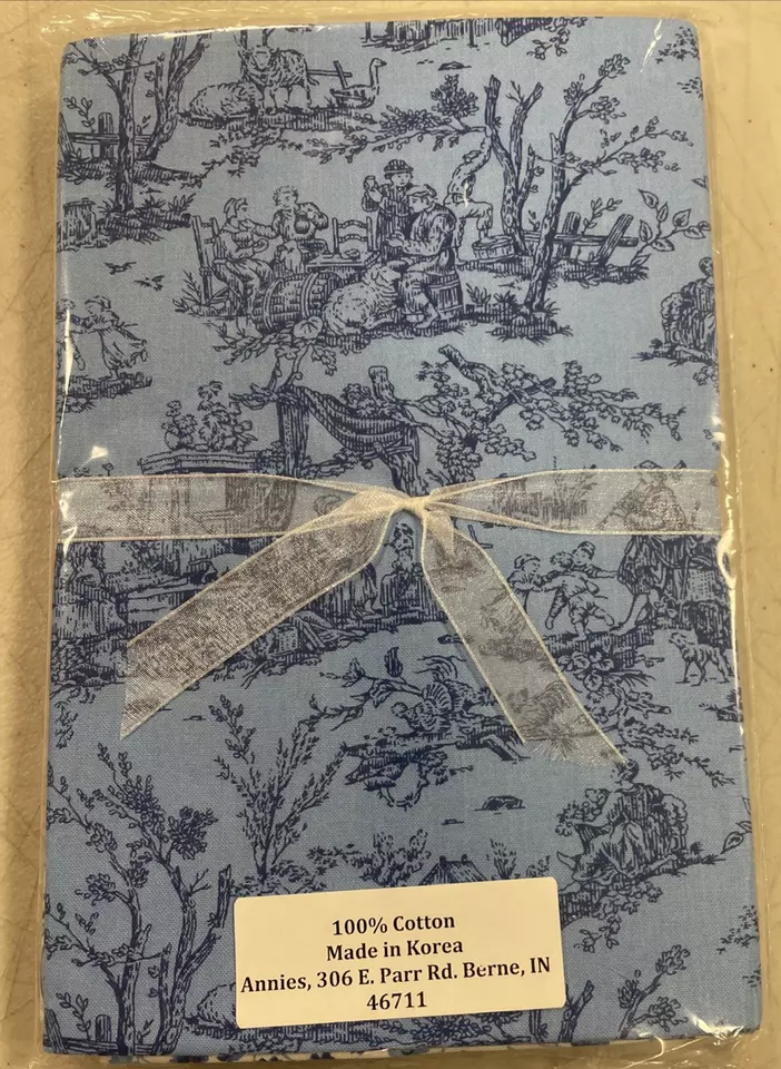 Paquete de tela Annie's Creative Quilters + patrón, colección True Blue FQ070 nuevo Foto 2 de 4