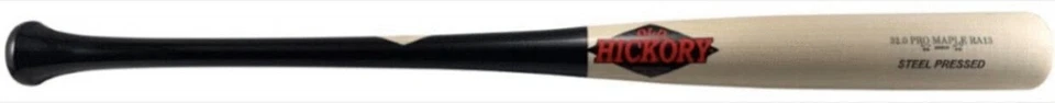 *Old Hickory Bat Company* Bates de béisbol modelo RA13 madera de arce duro prensado en acero Foto 2 de 4