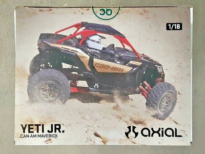 Exploded view: Axial Yeti Jr. Can-Am Maverick 4WD 1:18 RTR - Front part