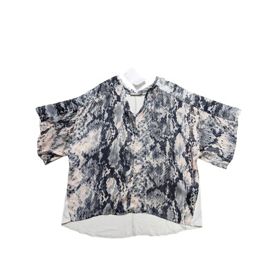ZARA W/B COLLECTION Asymmetrical Top Size M