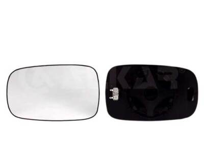 Alkar 6473228 Mirror Glass, outside mirror for, Renault