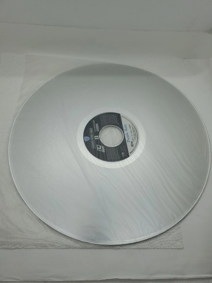 Purple Rain (1984) [11398LV] LASERDISC (TESTED) PRINCE  Warner Home US Foto 3 de 3