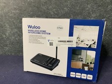 Wuloo Wireless Intercom System for Home School Business Office - 4 Pack - White