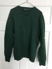 POLO RALPH LAUREN GREEN SWEATER SIZE L COTTON EXCELLENT CONDITION