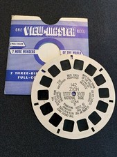 Sawyer's View-Master Reel 142 ZION NATIONAL PARK UTAH Early Font