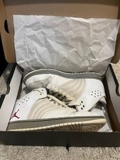 Jordan 1 Flight 4 Premium 'White Golf Grey' 838818 103 taglia 8,5uk