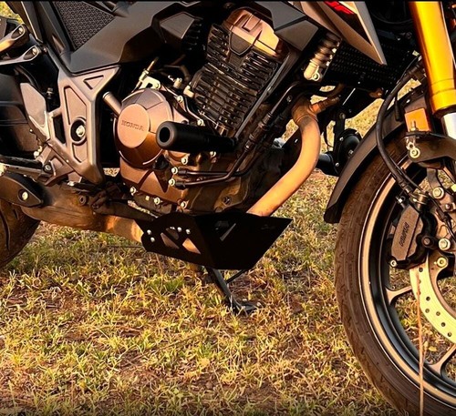 "BASE PLATE, BLACK" FIT FOR HONDA CB 300 F - Picture 4 of 5