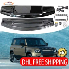 Roof Top Light Bar LED DRL Gloss Black Lamp Fit for LR Defender 110 90 2020-2023