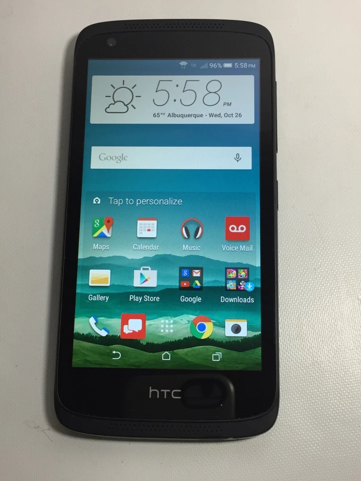 HTC 526 Desire 8GB Verizon Black Smartphone - Image 2 of 4